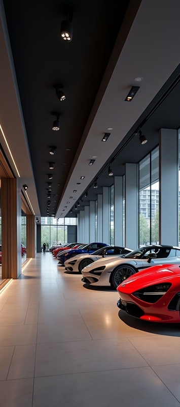 Xây dựng showroom oto